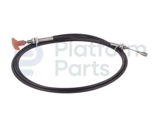 Emergency lowering cable
