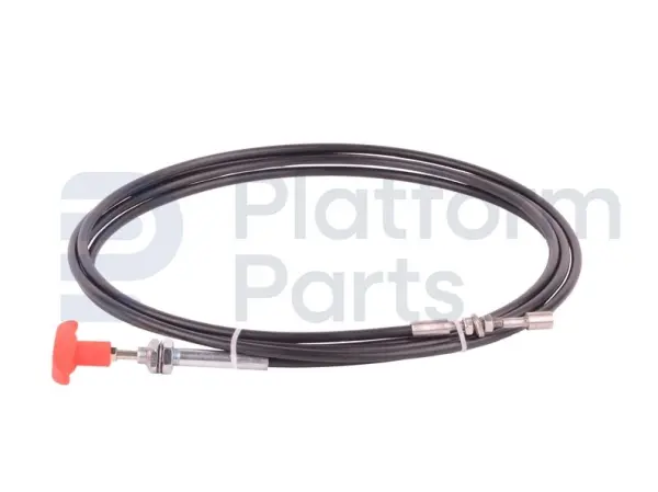 Emergency lowering cable