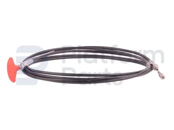 Emergency lowering cable
