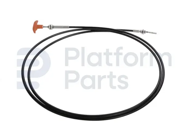 Emergency lowering cable