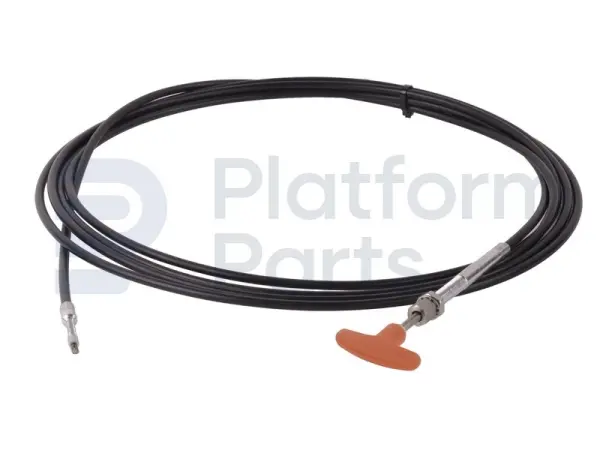 Emergency lowering cable