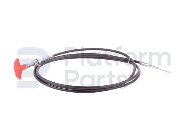 Emergency lowering cable