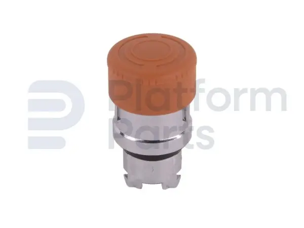 Emergency stop metal with turn