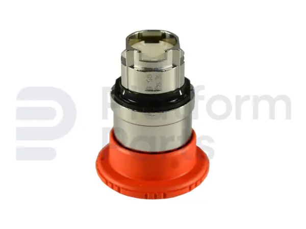 Emergency stop metal with turn