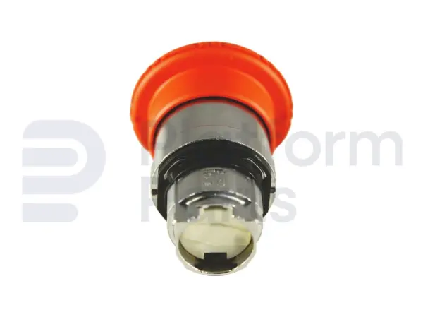 Emergency stop metal with turn
