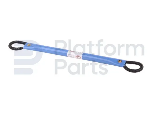 Sliding midrail for platform