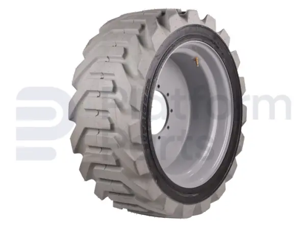 Non-marking tire + rim, foamed, RH