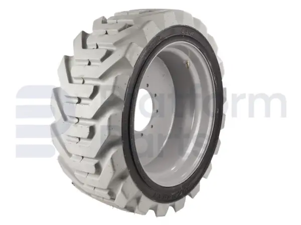 Non-marking tire + rim, foamed, LH