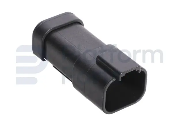 Connector plug, DT-serie, 4 pin, female