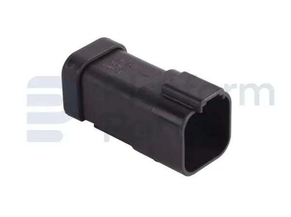 Connector plug, DT-series, 6 pin, female