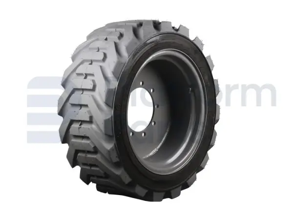 Non-marking tire + rim, foamed, RH