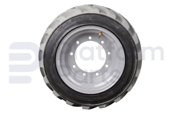 Non-marking tire + rim, foamed, LH
