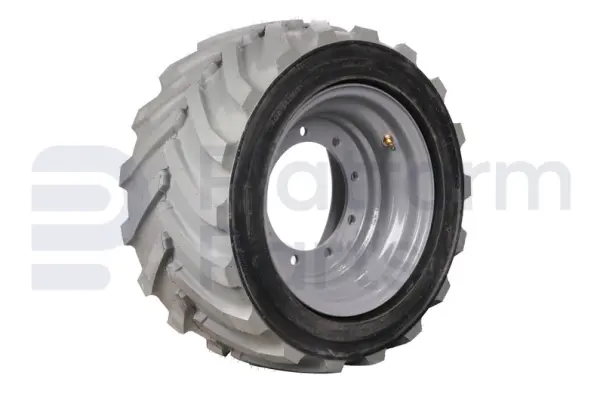 Non-marking tire + rim, foamed, RH