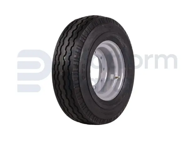 Tire (black) + rim, foamed / non-steer, rear