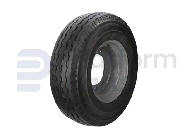 Tire (black) + rim, foamed, 9*9.5