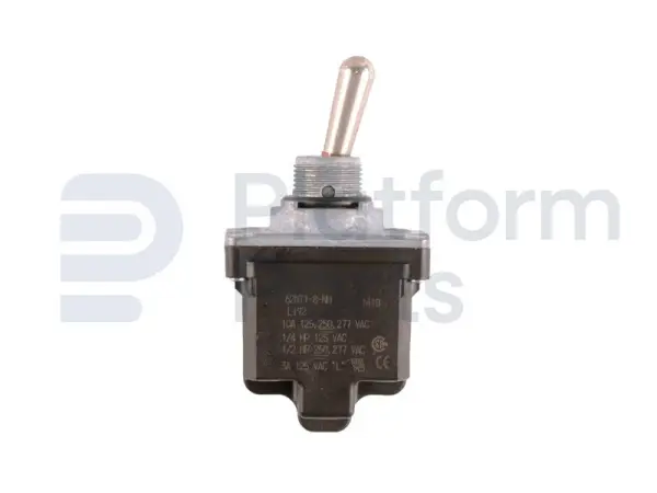 Toggle switch, (ON)-ON, DPDT