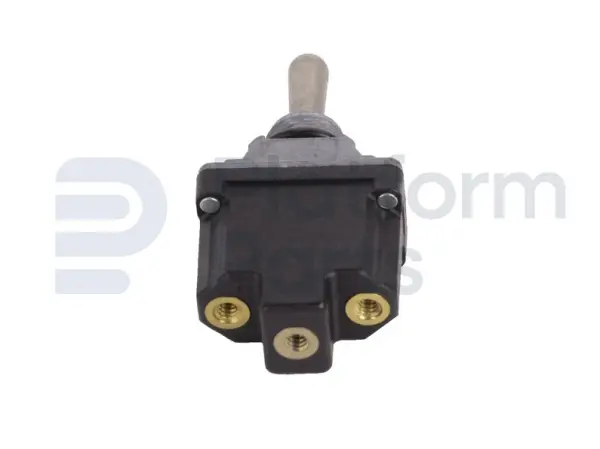 Toggle switch, (ON)-OFF-(ON), SPDT