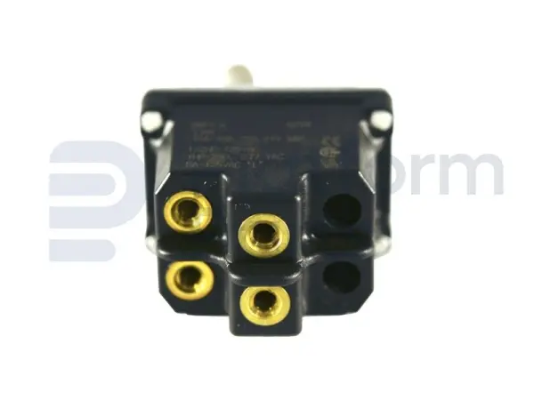 Toggle switch, OFF-ON, DPST