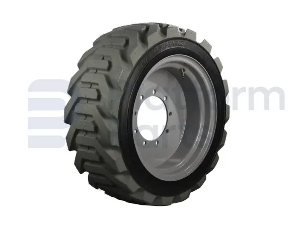 Non-marking tire + rim, foamed, RH