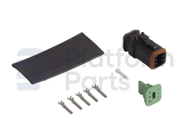Tápon de conector, DT-series,6 pin, masculino