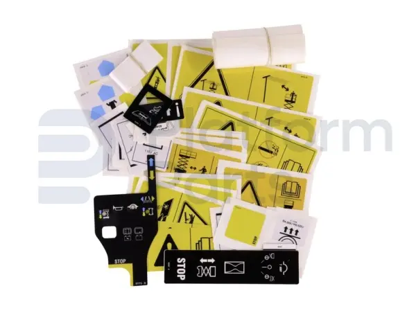 Sticker kit, symbool, GS1932
