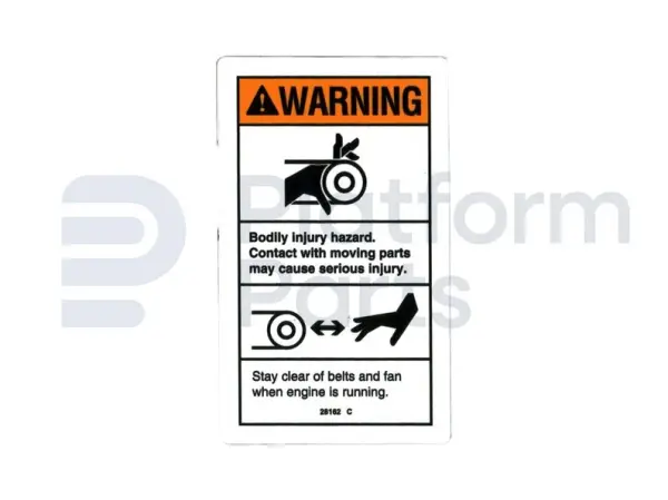 Decal, moving parts