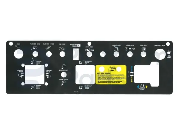 Decal control box