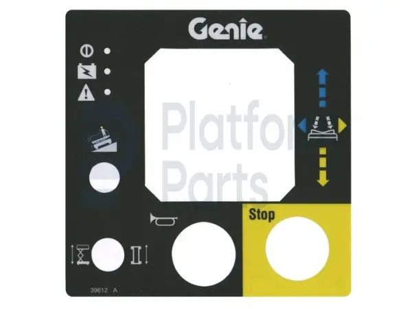 Decal, joystick