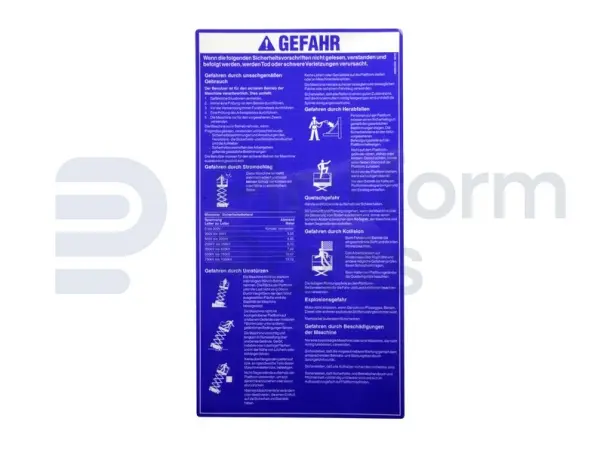 Decal,Danger,General Safety