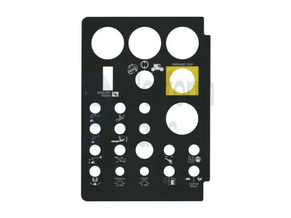 Decal, lower control