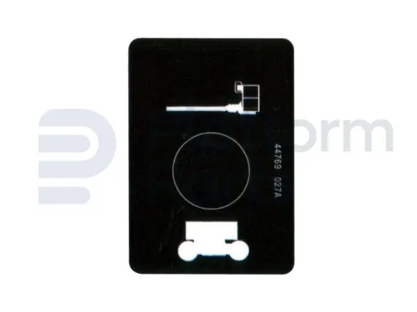 Pegatina, lift/drive select