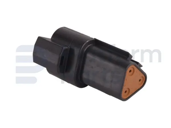 Connector plug, DT-series, female, 3 pin, 14-18Ga