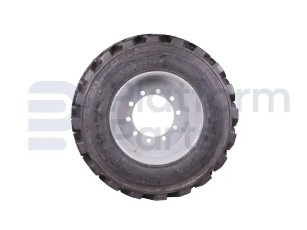 All terrain tire + rim, foamed, RH