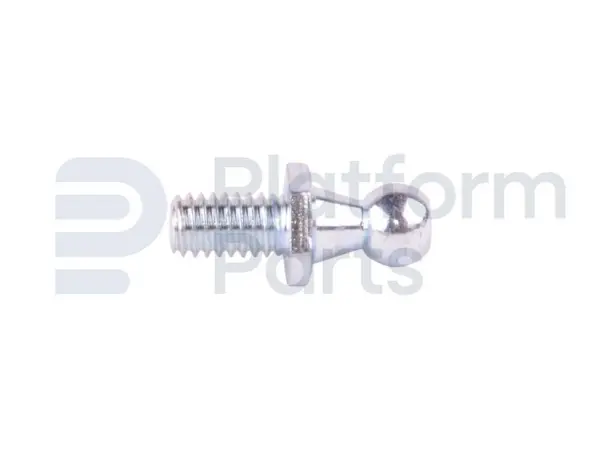 Gas spring, ball
