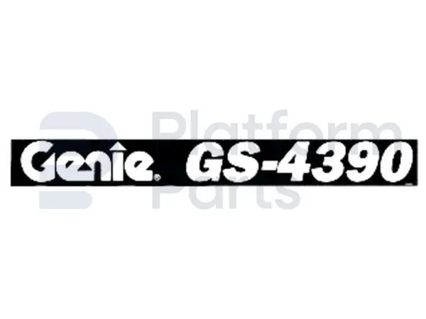 Decal,Cosmetic, Genie Gs-4390- OEM