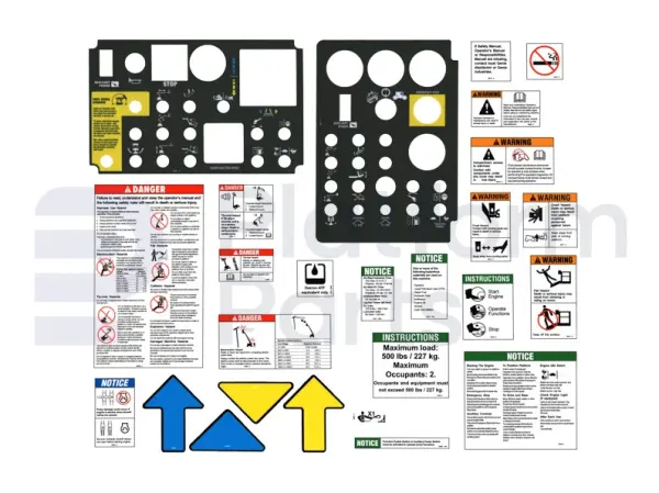 Autocollant kit, sécurité Z34-22RT