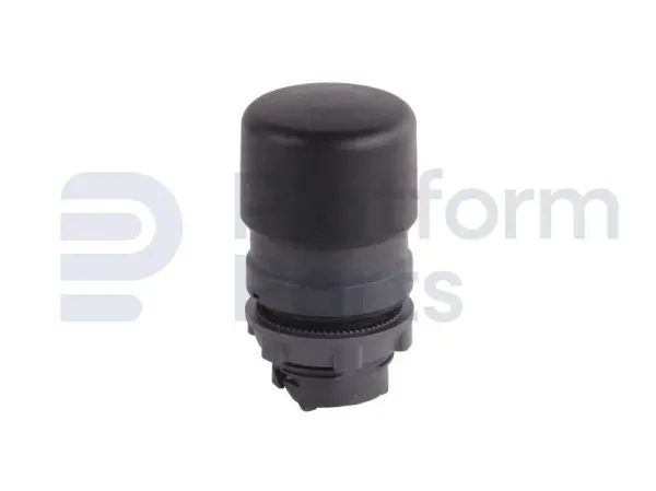 Push button, black