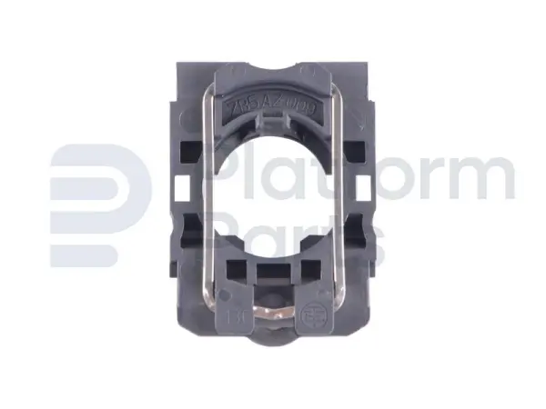 Elément de contact, base fixation plastique
