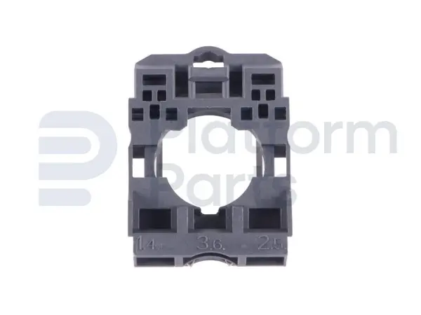 Elément de contact, base fixation plastique