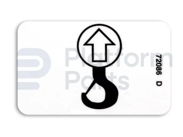 Decal, lifting eye