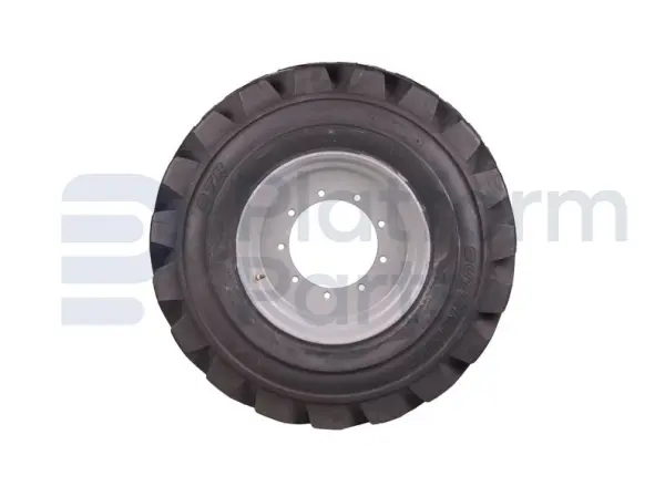 All terrain tire + rim, foamed