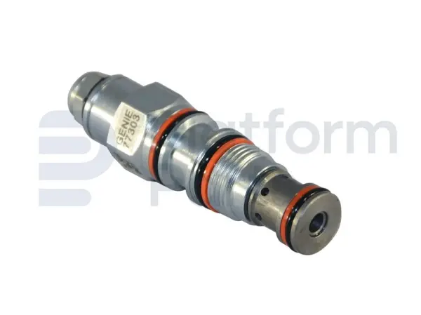 Valve contrepoids