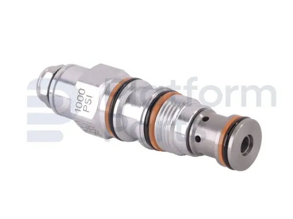 Valve, contrepoids