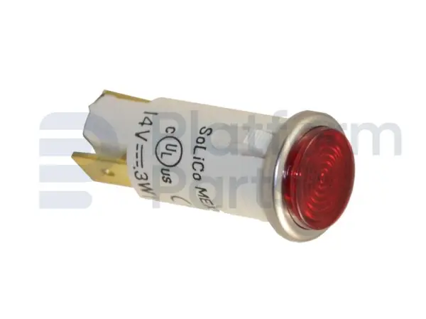 Kontrollampe, rot, 12V