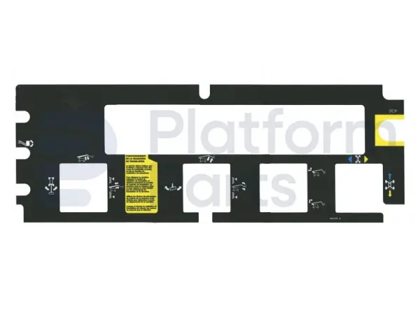 Decal, control, control box, French