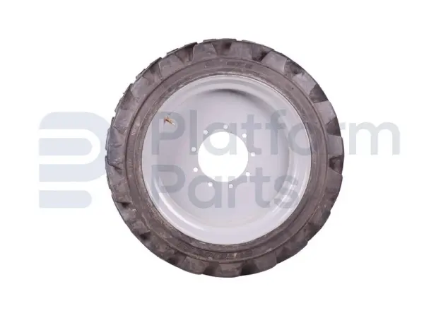 All terrain tire + rim, foamed, RH