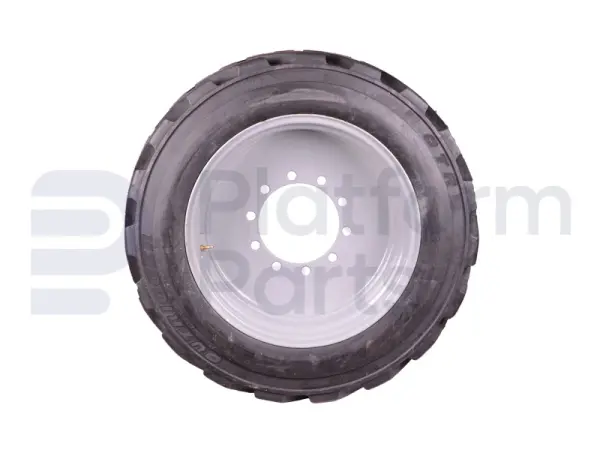 All terrain tire + rim, foamed, LH