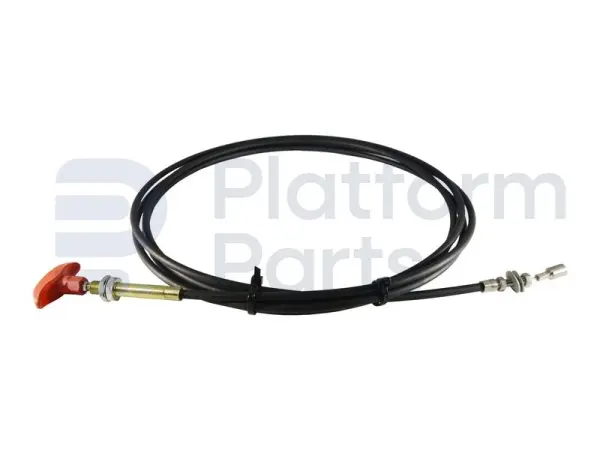 Emergency lowering cable