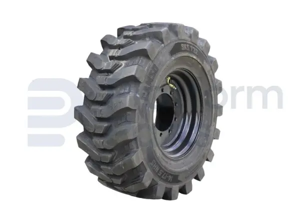 All terrain tire, incl. rim+foam, LH