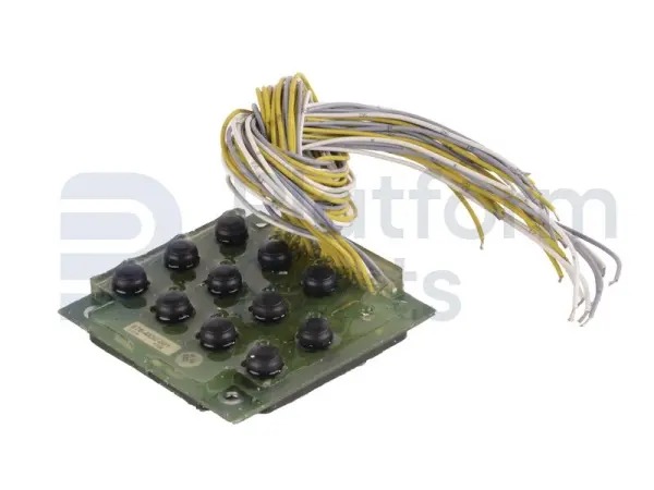 Electronic card, control box